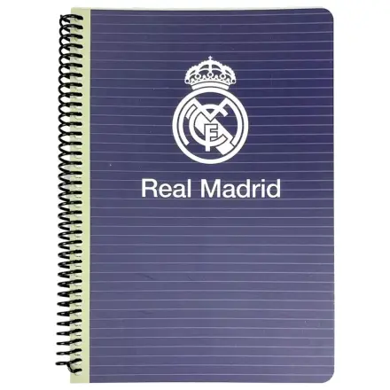 Real Madrid Blue B/5 Linkovaný spirálový sešit 70 listů fotografii produktu