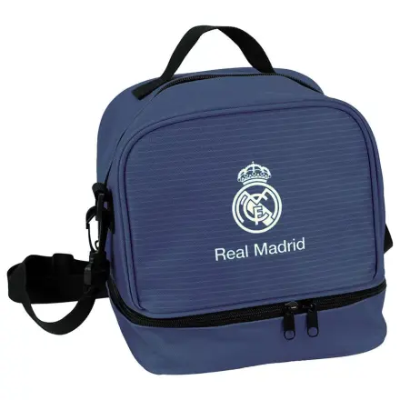 Real Madrid Modrá termo taška na oběd 21 cm fotografii produktu