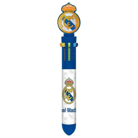 Real Madrid Emblem White 10-barevné 3D pero fotografii produktu