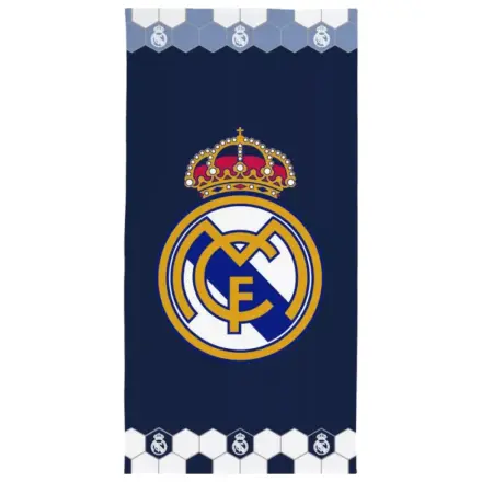 Real Madrid Ručník Hexa Design 70x140cm fotografii produktu