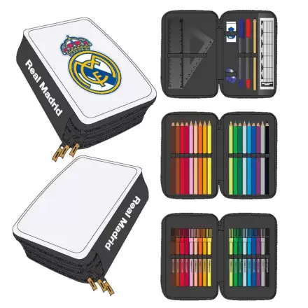 Penál Real Madrid se třemi přihrádkami fotografii produktu