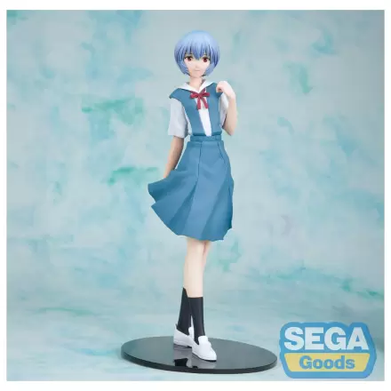 Rebuild of Evangelion High Prémiová PVC socha Rei Uniform Ver. Evangelion: New Theatrical Edition 20 cm fotografii produktu
