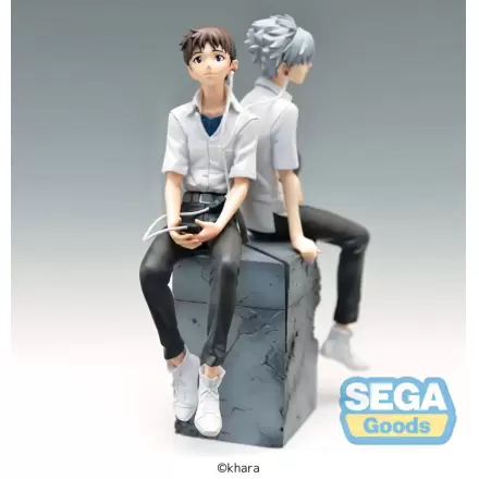 Rebuild of Evangelion Luminasta PVC soška Shinji & Kaworu Evangelion: New Theatrical Edition Shinji Ver. 17 cm fotografii produktu