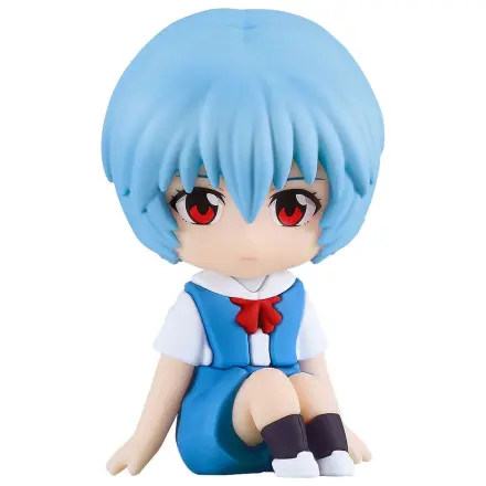 Rebuild of Evangelion Gumový Maskot Nendroid Plus Mini Figurka Rei Ayanami 8 cm fotografii produktu