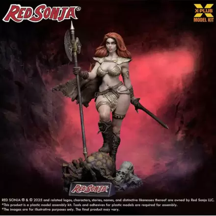 Red Sonja plastová stavebnice 1/8 Red Sonja reissue 27 cm fotografii produktu