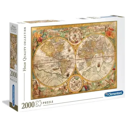 Old Map Ancient 2000dílné puzzle fotografii produktu