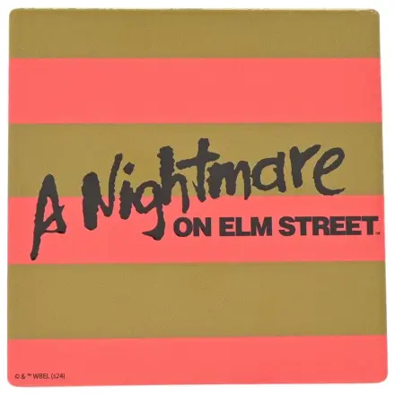 A Nightmare on Elm Street Freddy Stripes keramická čtvercová podložka pod hrnek fotografii produktu