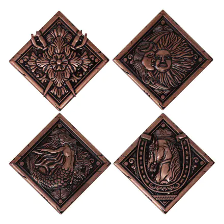 Resident Evil VIII Medallion Set House Crest Limitovaná edice - Sada medailonů Erb rodu termékfotója