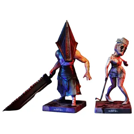 Return to Silent Hill (2026) DefoStyle Figurky 2-Pack Pyramid Head 20 cm & Bubble Head Nurse 17 cm fotografii produktu
