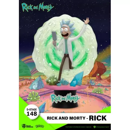 Rick & Morty D-Stage PVC Diorama Rick 14 cm fotografii produktu