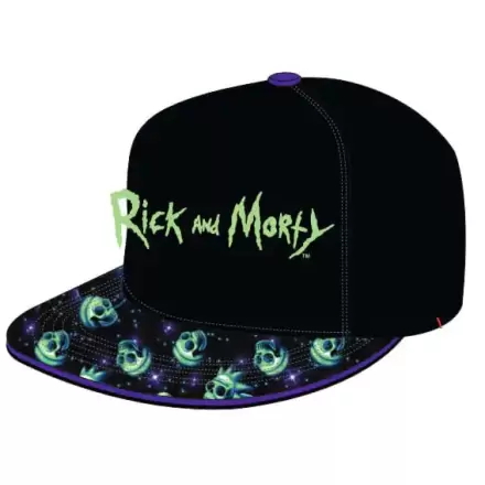 Kšiltovka Rick & Morty se zahnutým kšiltem Neon Logo termékfotója