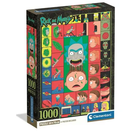 Rick and Morty 3 puzzle, 1000 ks fotografii produktu