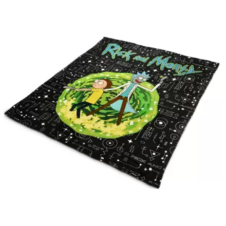 Rick and Morty Příjemná deka Portal 180 x 200 cm fotografii produktu