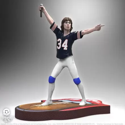 Rolling Stones Rock Iconz Statue Mick Jagger US Tour 1981 (Black Jersey) 22 cm Soška fotografii produktu