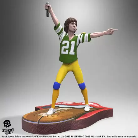 Rolling Stones Rock Iconz Socha Mick Jagger US Tour 1981 (Green Jersey) 22 cm fotografii produktu