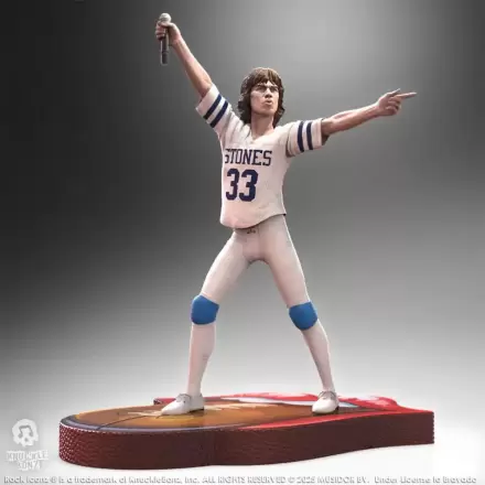 Rolling Stones Rock Iconz Statue Mick Jagger US Tour 1981 (White Jersey) 22 cm Socha fotografii produktu