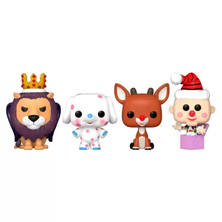 Rudolph Holiday 2024 kapesní Funko POP! vinylové klíčenky 4-balení Tree Holiday krabička 4 cm termékfotója