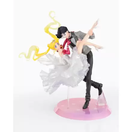 Sailor Moon FiguartsZERO Chouette PVC Socha Usagi & Tuxedo Mask Moonlight Glow Edition 24 cm fotografii produktu