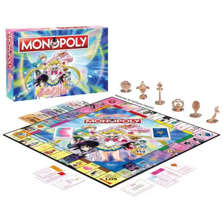 Desková hra Sailor Moon Monopoly *Německá verze* termékfotója