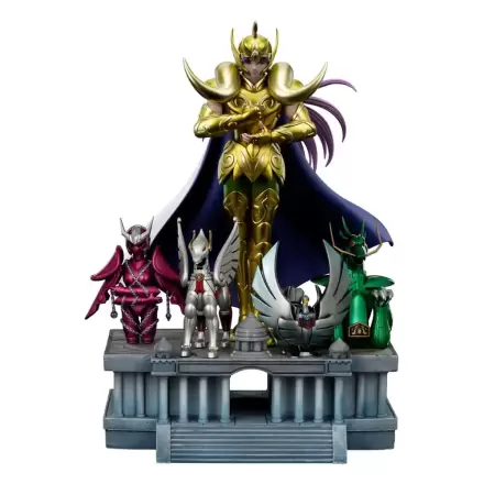 Saint Seiya Art Scale Socha 1/10 Aries Mu Deluxe 27 cm fotografii produktu