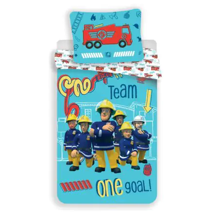 Fireman Sam sada povlečení na peřinu 140x200cm, na polštář 70x90cm fotografii produktu