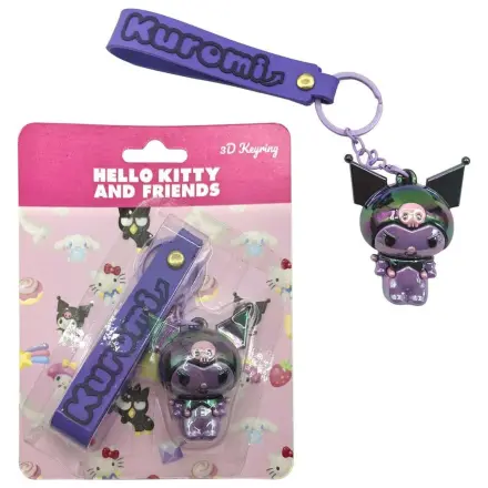 Sanrio 3D klíčenka Hello Kitty Kuromi fotografii produktu