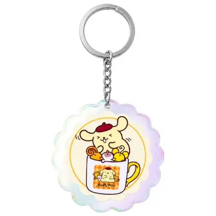 Sanrio akrylová klíčenka Pompompurin 30. výročí Squishy Cute Purin 01 fotografii produktu