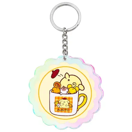 Sanrio Akrylová klíčenka Pompompurin 30. výročí Squishy Cute Purin 02 fotografii produktu