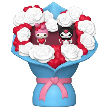 Sanrio Bitty Funko POP! Bouquet Vinylová Figurka 2-balení My Melody & Kuromi (Valentine) fotografii produktu