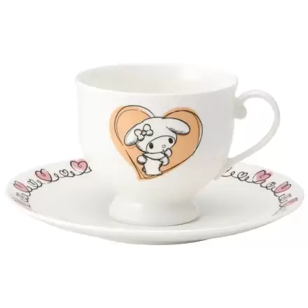 Sanrio Bone China hrnek a talíř Set My Melody fotografii produktu