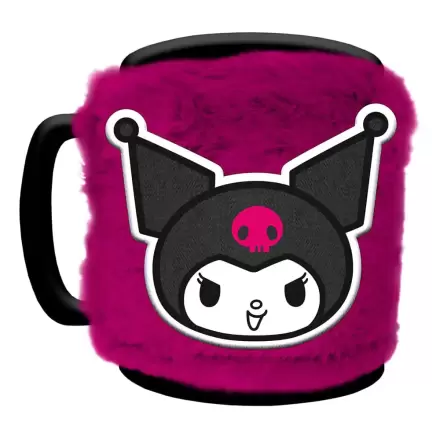 Sanrio chlupatý hrnek Kuromi fotografii produktu
