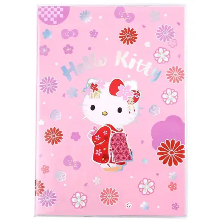 Sanrio Notebook Hello Kitty Kimono Holografický Kostkovaný fotografii produktu