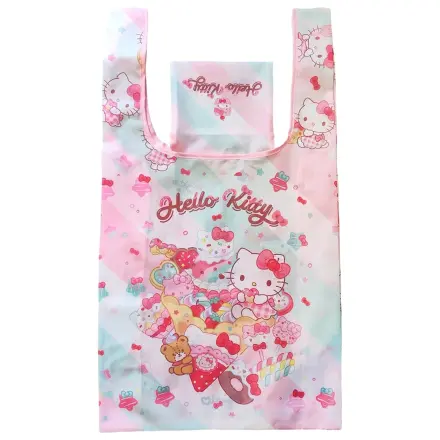 Sanrio Tote Bag Hello Kitty Svačina a Sladká Skládací fotografii produktu