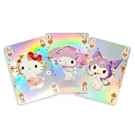 Sanrio Hrací karty Hello Kitty & Friends Holografické fotografii produktu