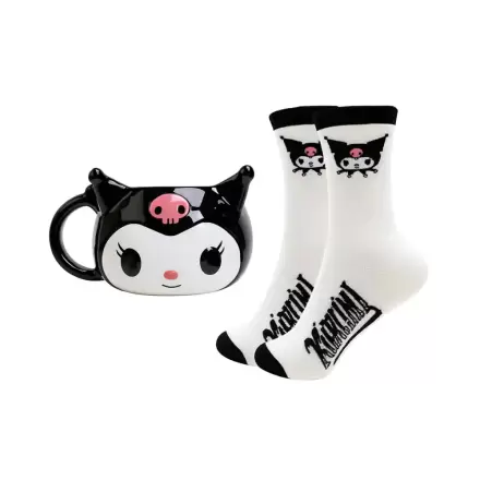 Sanrio 3D hrnek a sada ponožek Kuromi fotografii produktu