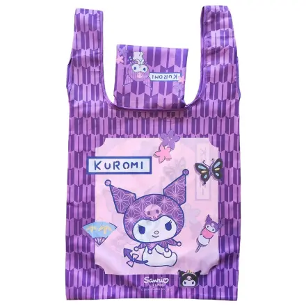 Sanrio Tote Bag Kuromi japonská skládací taška fotografii produktu