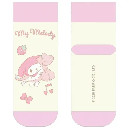 Sanrio Ponožky My Melody Big Ribbon Short 36-40 fotografii produktu