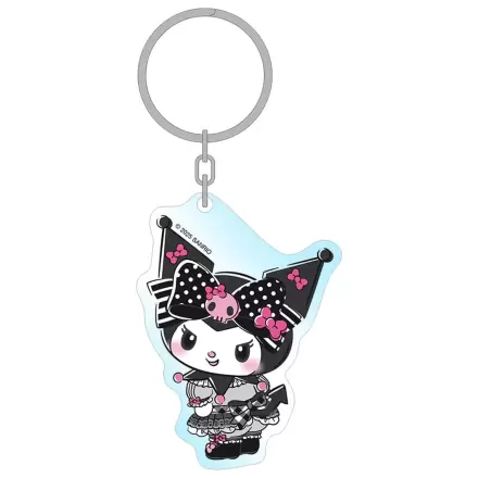 Sanrio Pink Black Party Series akrylová klíčenka Kuromi 7 cm fotografii produktu