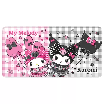 Sanrio Pink Black Party Series XXL Podložka pod myš My Melody & Kuromi fotografii produktu