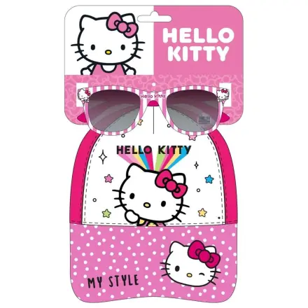 Sanrio čepice a sluneční brýle set Hello Kitty A 53 cm fotografii produktu