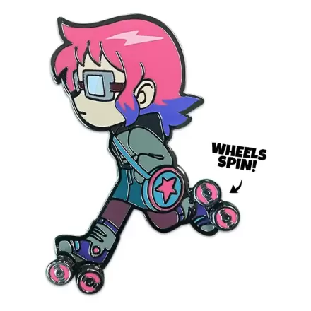 Scott Pilgrim Připínací odznak Ramona Skating 5 cm fotografii produktu