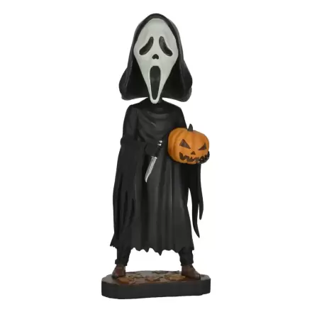 Scream Head Knocker Kývající figurka Ghost Face with Pumpkin 20 cm fotografii produktu