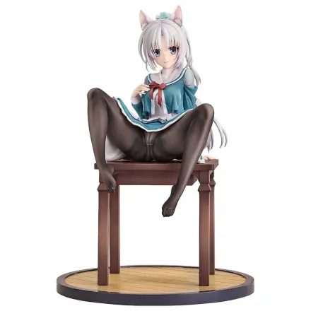 Senren*Banka PVC Figurka 1/7 Yoshino Asatake Animal Ears School Uniform Ver. 21 cm fotografii produktu