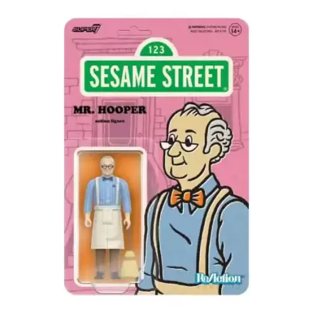 Sesame Street ReAction Akční figurka Wave 03 Mr. Hooper 10 cm termékfotója