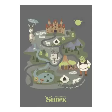 Shrek Art Print Journey to Far Far Away Limited Edition 42 x 30 cm Umělecký Tisk fotografii produktu