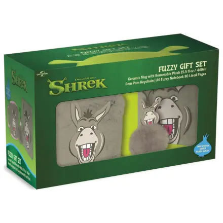 Shrek Donkey Fuzzy Dárková sada Zápisník + Hrneček + Klíčenka fotografii produktu