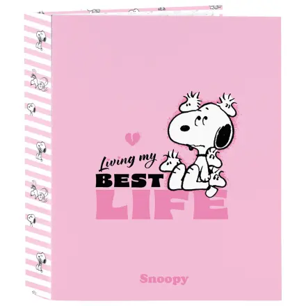 Snoopy kartonový pořadač se 4 kroužky A4 fotografii produktu