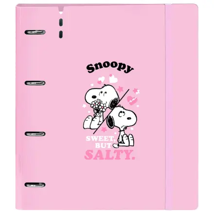 Snoopy kartonový kroužkový pořadač se 4 kroužky formátu A4 s listy fotografii produktu