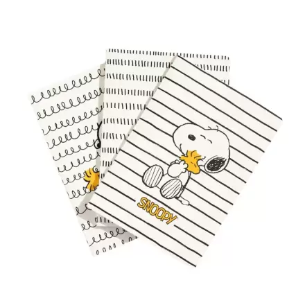 Snoopy Lazy Days balíček 3 zápisníky A5 fotografii produktu
