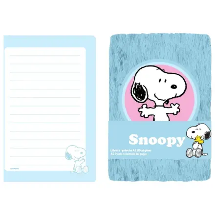 Snoopy Peanuts A5 plyšový zápisník fotografii produktu
